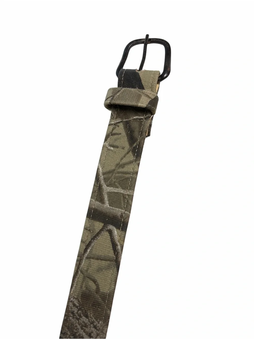 Genuine Leather made in Dominican Republic Green Camo Men's Belt -Size 40-48